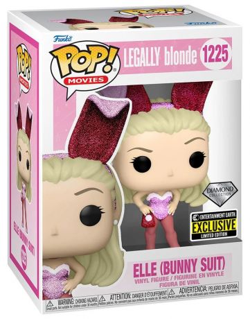 Figurine Funko Pop La Revanche d'une blonde #1225 Elle (Costume de lapin) - Diamant