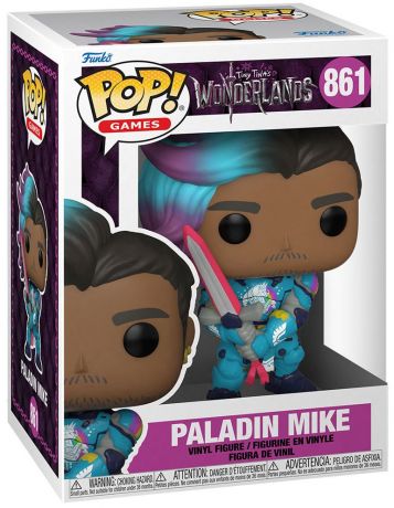 Figurine Funko Pop Tiny Tina's Wonderlands #861 Paladin Mike