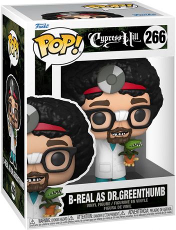 Figurine Funko Pop Cypress Hill #266 B-Real (Dr. Greenthumb)