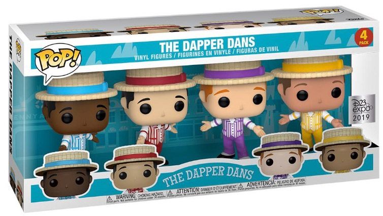 Figurine Funko Pop Disney The Dapper Dans - Pack