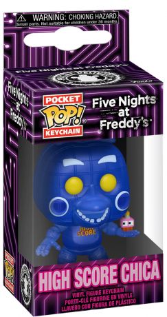 Figurine Funko Pop Five Nights at Freddy's High Score Chica - Porte-clés