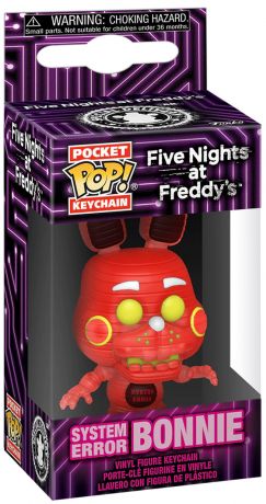 Figurine Funko Pop Five Nights at Freddy's System Error Bonnie - Porte-clés