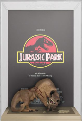 Figurine Funko Pop Jurassic Park #03 Tyrannosaurus Rex & Velociraptora