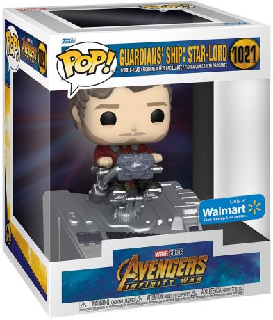 Figurine Funko Pop Avengers : Infinity War [Marvel] #1021 Star-Lord : Le vaisseau Benatar 