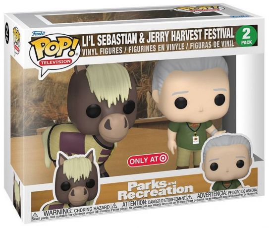 Figurine Funko Pop Parcs et Loisirs Jerry & Lil Sebastian 2 pack