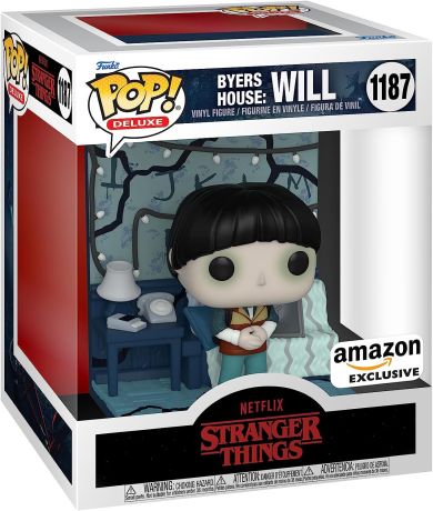 Figurine Funko Pop Stranger Things #1187 Build A Scene : Maison des Bayers : Will