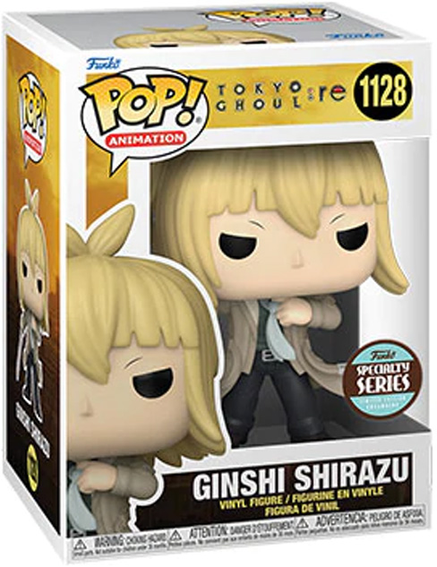 Figurine Pop Tokyo Ghoul #1128 pas cher : Ginshi Shirazu