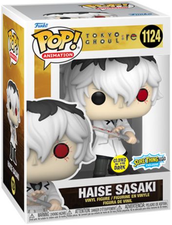 Figurine Funko Pop Tokyo Ghoul #1124 Haise Sasaki - Glow in the Dark