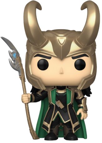 Figurine Funko Pop Avengers [Marvel] #985  Loki avec sceptre