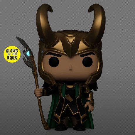 Figurine Funko Pop Avengers [Marvel] #985  Loki avec sceptre