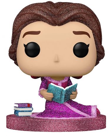 Figurine Funko Pop Disney Ultimate Princess #1021 Belle - Diamant