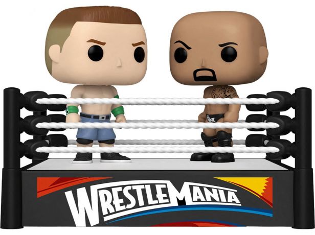 Figurine Funko Pop WWE #00 John Cena and the Rock (2012)