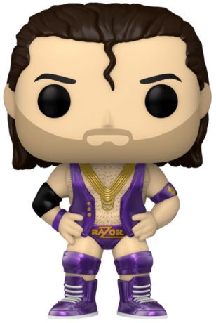 Figurine Funko Pop WWE #47 Razor Ramon - Métallique