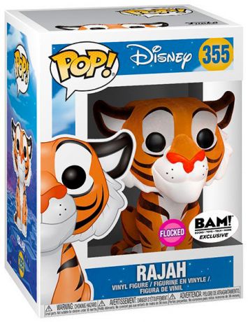 Figurine Funko Pop Aladdin [Disney] #355 Rajah - Flocké