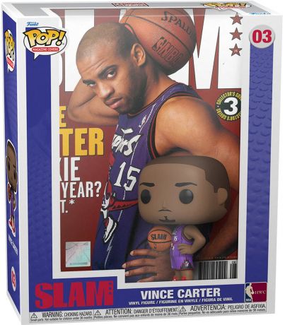 Figurine Funko Pop NBA #03 SLAM : Vince Carter