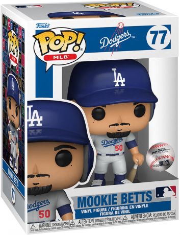 Figurine Funko Pop MLB : Ligue Majeure de Baseball #77 Mookie Betts