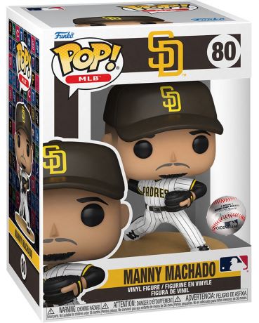 Figurine Funko Pop MLB : Ligue Majeure de Baseball #80 Manny Machado
