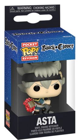 Figurine Funko Pop Black Clover Asta - Porte-clés