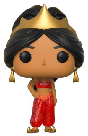 Figurine Funko Pop Aladdin [Disney] #354 Jasmine - Rouge pailletée