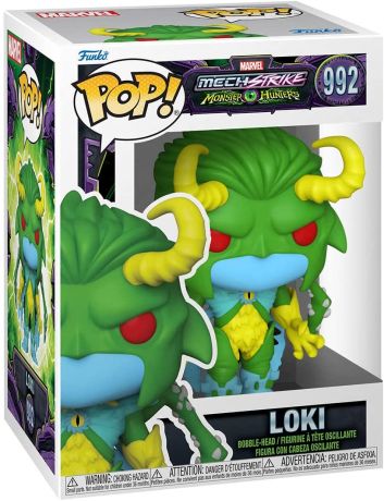 Figurine Funko Pop Marvel : Avengers Mech Strike #992 Monster Hunters - Loki