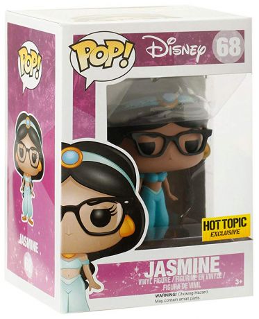 Figurine Funko Pop Aladdin [Disney] #68 Jasmine - Lunettes