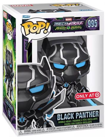 Figurine Funko Pop Marvel : Avengers Mech Strike #995 Monster Hunters - Black Panther