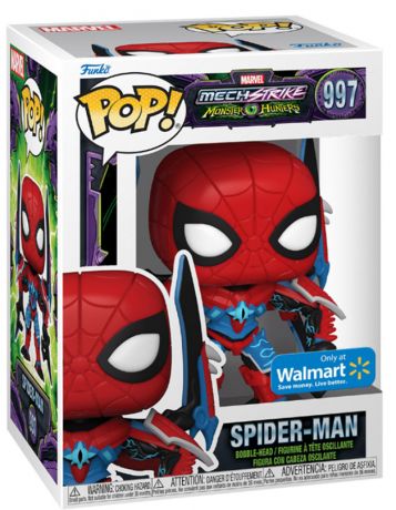 Figurine Funko Pop Marvel : Avengers Mech Strike #997 Monster Hunters - Spider-Man