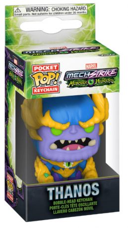 Figurine Funko Pop Marvel : Avengers Mech Strike Monster Hunters Porte-clés - Thanos