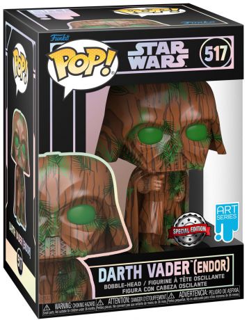 Figurine Funko Pop Star Wars Art Series #517 Dark Vador (Endor)