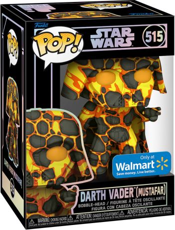 Figurine Funko Pop Star Wars Art Series #515 Dark Vador (Mustafar)