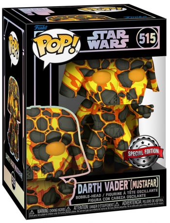 Figurine Funko Pop Star Wars Art Series #515 Dark Vador (Mustafar)