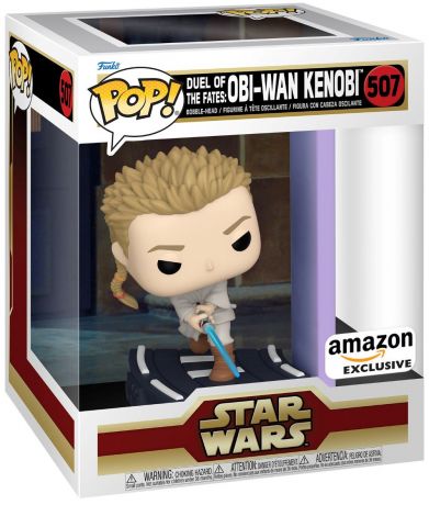Figurine Funko Pop Star Wars 1 : La Menace fantôme #507 Duel of The Fates - Obi-Wan Kenobi