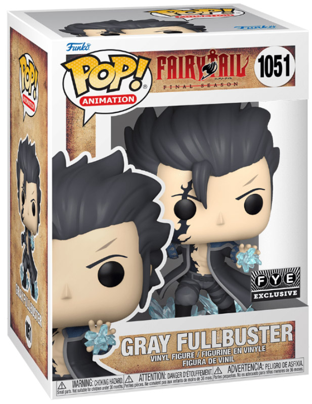 Figurine Pop Fairy Tail 1051 pas cher Gray Fullbuster