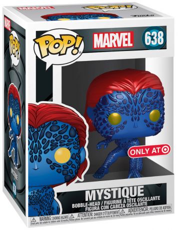 Figurine Funko Pop X-Men [Marvel] #638 Mystique - Métallique