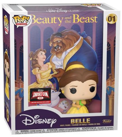 Figurine Funko Pop La Belle et la Bête [Disney] #01 Belle - VHS Cover