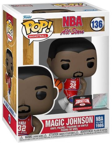 Figurine Funko Pop NBA #136 Magic Johnson