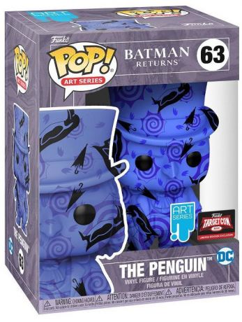 Figurine Funko Pop Batman : Le Défi #63 Le Penguin - Art Series