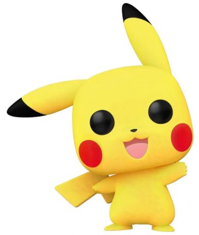 Figurine Funko Pop Pokémon #553 Pikachu - Flocked