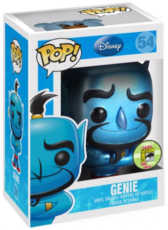 Figurine Funko Pop Disney #54 Génie - Metallique