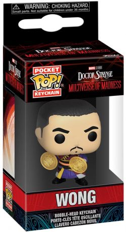 Figurine Funko Pop Doctor Strange in the Multiverse of Madness #00 Wong - Porte-clés