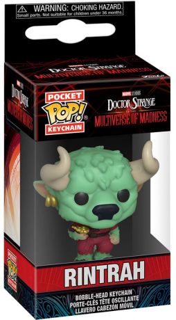 Figurine Funko Pop Doctor Strange in the Multiverse of Madness Rintrah - Porte-clés