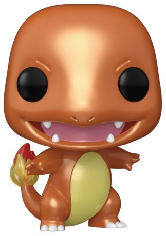 Figurine Funko Pop Pokémon #455 Salamèche - Métallique