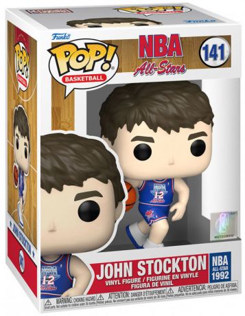 Figurine Funko Pop NBA #141 John Stockton - Nba All Stars