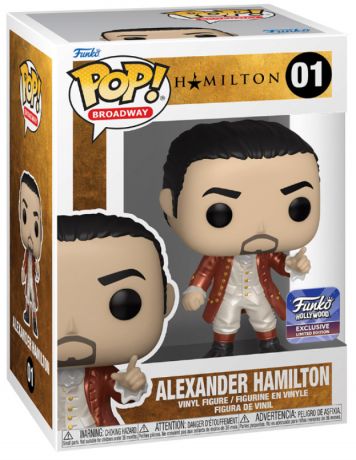 Figurine Funko Pop Hamilton: An American Musical #01 Alexander Hamilton - Métallique