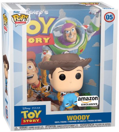 Figurine Funko Pop Toy Story [Disney] #05 Woody - VHS Covers