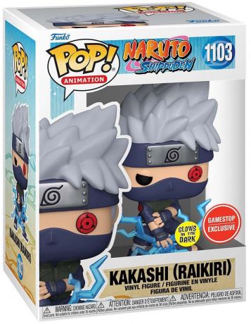 Figurine Funko Pop Naruto #1103 Kakashi (Raikiri) - Glow in the Dark