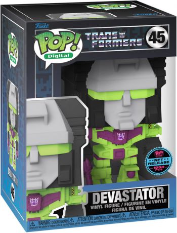 Figurine Funko Pop Transformers #45 Devastator - Digital Pop