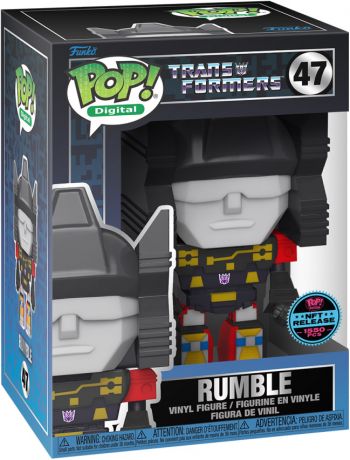 Figurine Funko Pop Transformers #47 Rumble - Digital Pop