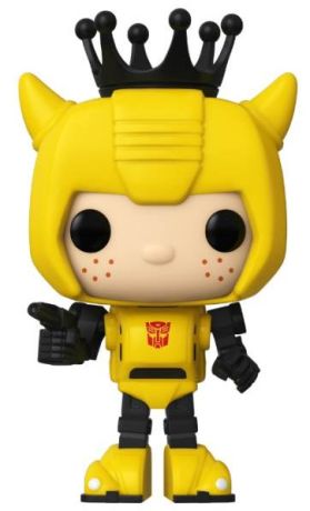 Figurine Funko Pop Transformers #50 Freddy Funko en Bumblebee - Digital Pop