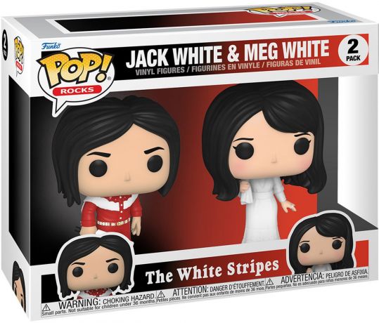 Figurine Funko Pop The White Stripes The White Stripes - Jack White and Meg White